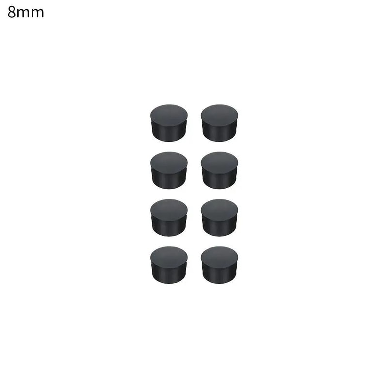 Furniture Leg Caps Floor Protection Plugs Pipe End Cover Set 3