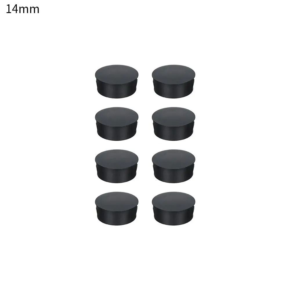 Furniture Leg Caps Floor Protection Plugs Pipe End Cover Set 6