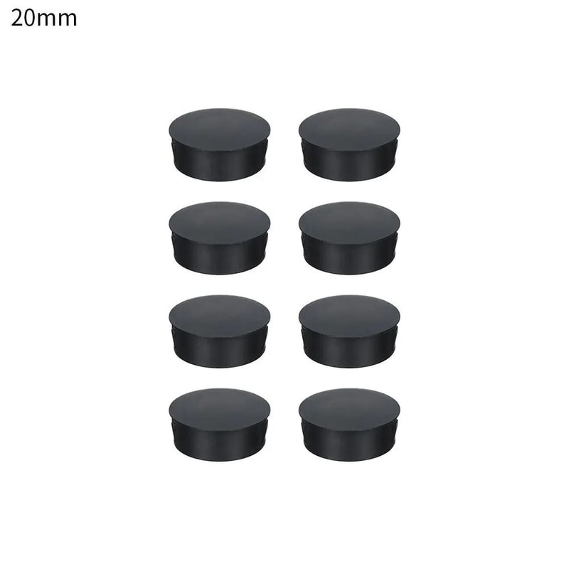 Furniture Leg Caps Floor Protection Plugs Pipe End Cover Set 8