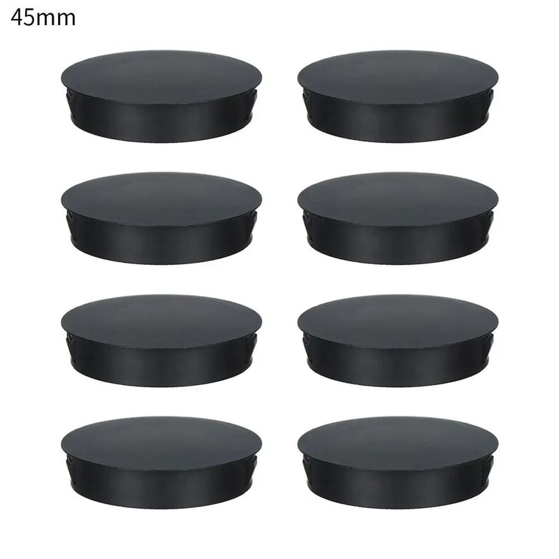 Furniture Leg Caps Floor Protection Plugs Pipe End Cover Set 14