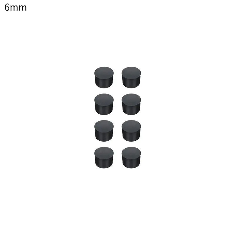 Furniture Leg Caps Floor Protection Plugs Pipe End Cover Set 2