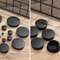Furniture Leg Caps Floor Protection Plugs Pipe End Cover Set 19