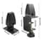 Aluminum Desk Partition Clamp Adjustable Glass Divider Clip 1