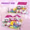 City Street View Villa Castle Building Blocks DIY House Brick Set 1