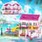 City Street View Villa Castle Building Blocks DIY House Brick Set 5
