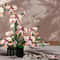 Orchid Flower Building Blocks Bouquet Decorative Brick Set 4