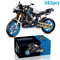 Motorcycle Building Blocks Technical MOC Model DIY Construction Kit 3