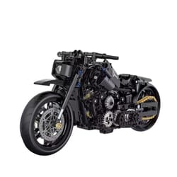 technical motorcycle building blocks moc motorbike model diy brick set