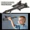 SR71 Spy Plane Building Blocks Military Aircraft Model Kit 2