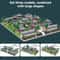 Chinese Garden Micro Building Blocks Set LED Suzhou Architecture Model 9