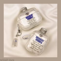 vodka style airpods case cover compatible with airpods pro 2 and airpods 4