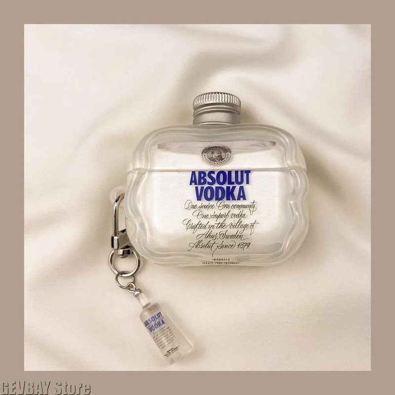 Vodka Style AirPods Case Cover Compatible With AirPods Pro 2 And AirPods 4 4