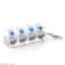 RGB Keyboard Fidget Toy Keychain Mini Clicker Stress Relief Gadget 2
