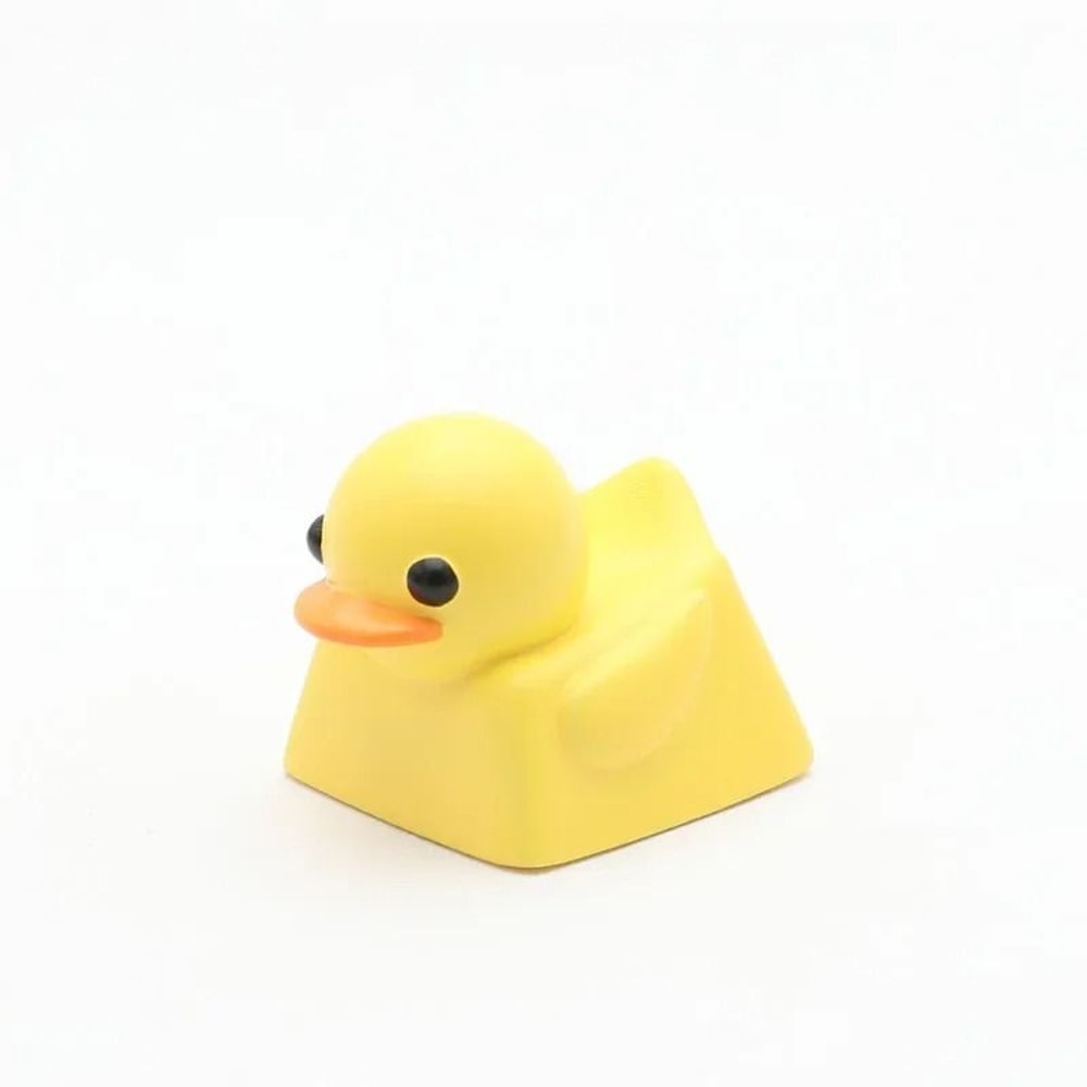 Cute Duck Resin Keycap For Cherry MX Mechanical Keyboard Custom Gaming Keycap 6