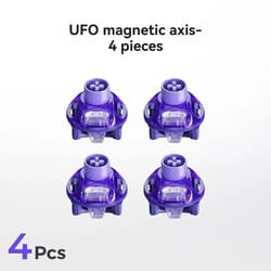 ufo magnetic linear keyboard switches 4 pcs hot swap hall effect rgb compatible
