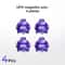 UFO Magnetic Linear Keyboard Switches 4 PCS Hot Swap Hall Effect RGB Compatible 0