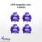 UFO Magnetic Linear Keyboard Switches 4 PCS Hot Swap Hall Effect RGB Compatible 3