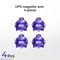 UFO Magnetic Linear Keyboard Switches 4 PCS Hot Swap Hall Effect RGB Compatible 3