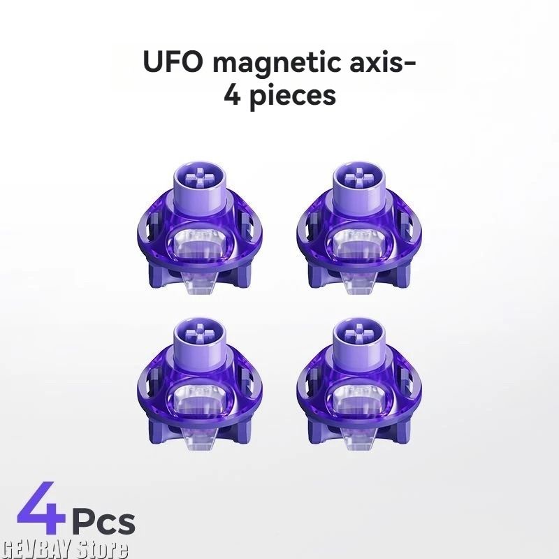 UFO Magnetic Linear Keyboard Switches 4 PCS Hot Swap Hall Effect RGB Compatible 3