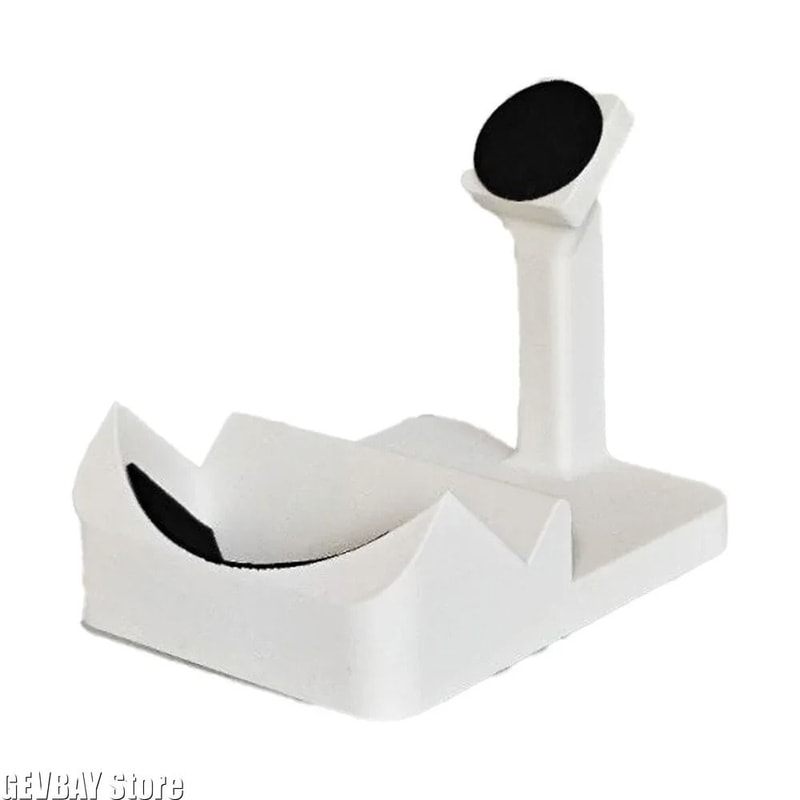 3D Printed Mouse Display Stand Non Slip Gaming Mouse Holder With Receiver Slot 2