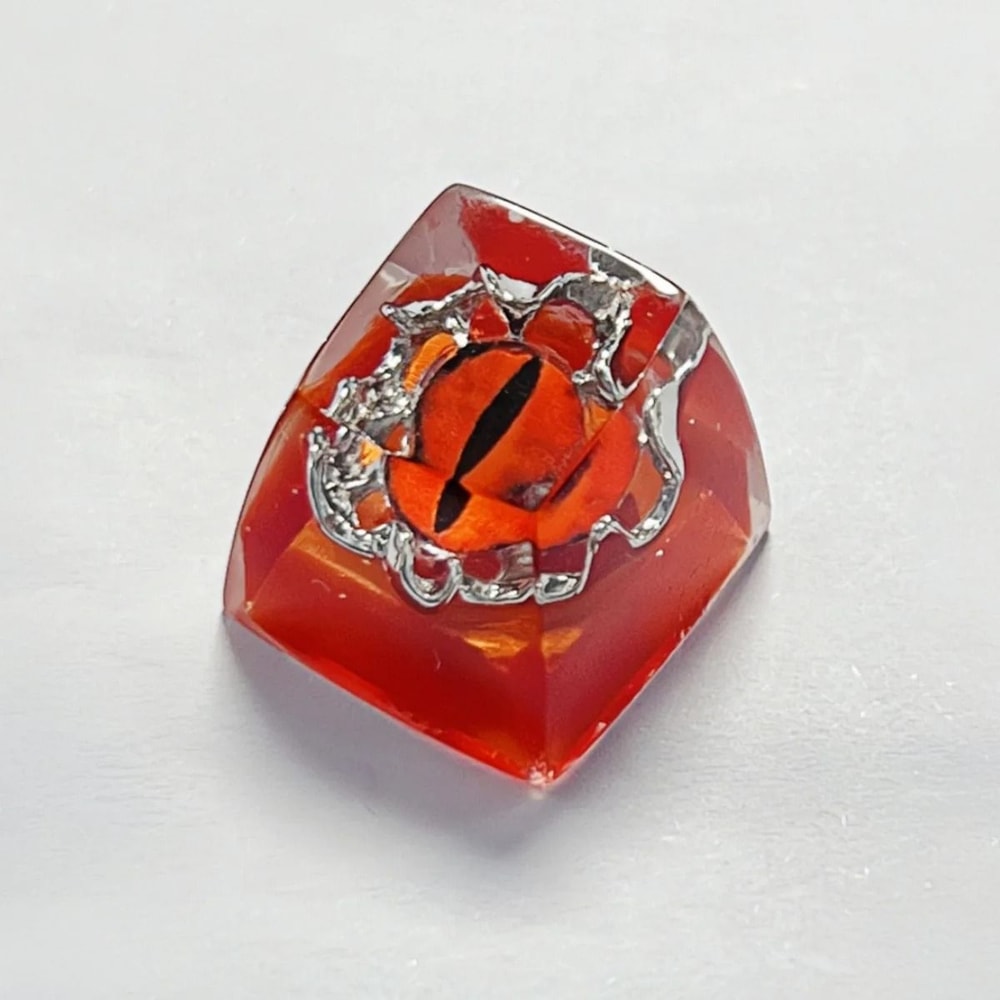 Evil Eyes Resin Artisan Keycap Custom Halloween Keyboard Keycap 2