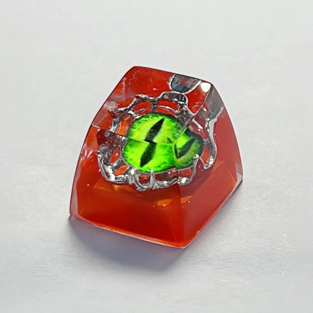 Evil Eyes Resin Artisan Keycap Custom Halloween Keyboard Keycap 3