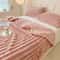Thick Striped Multi Purpose Blanket Soft Bed Cover Nap Throw 4