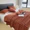 Thick Striped Multi Purpose Blanket Soft Bed Cover Nap Throw 5