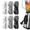 4PCS Kitchen Cord Winder Organizer Appliance Cable Holder Clip Set 9