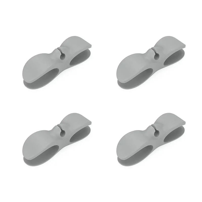 4PCS Kitchen Cord Winder Organizer Appliance Cable Holder Clip Set 3