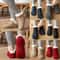 Mens Thermal Slipper Socks Non Slip Warm Fuzzy Indoor House Socks 7