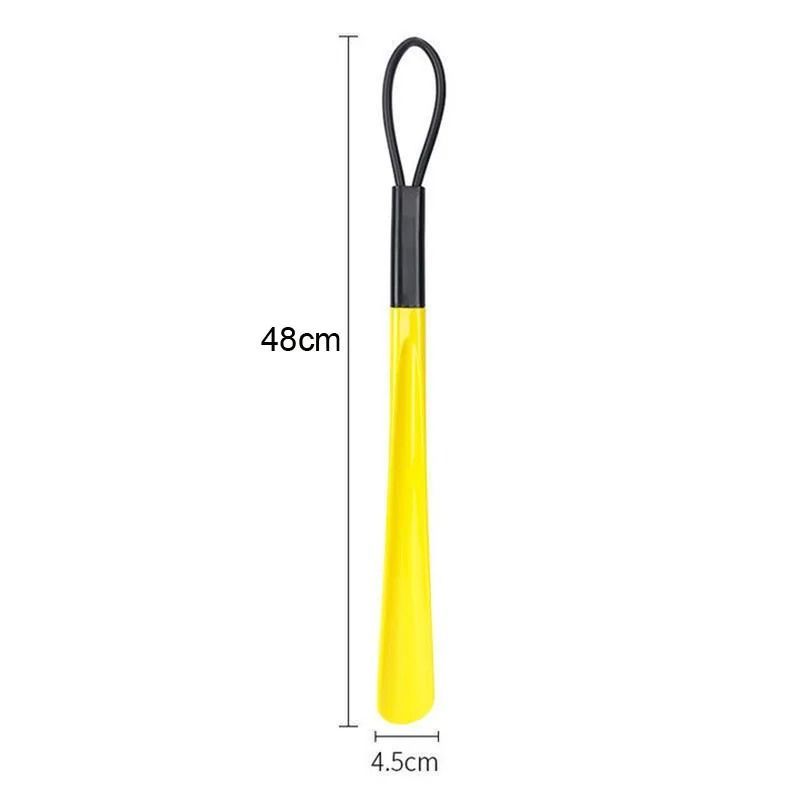 Extra Long Flexible Shoe Horn Easy Wear Plastic Shoe Wearing Aid 1