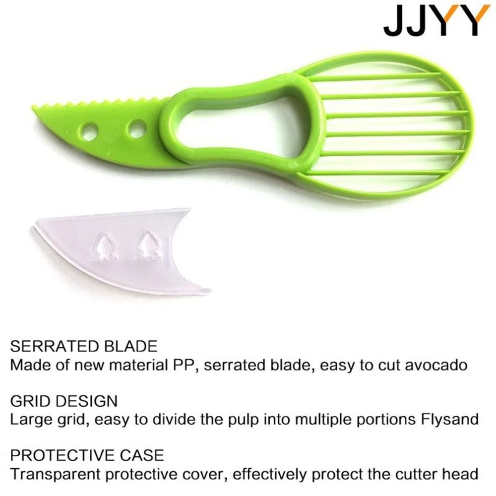 3 In 1 Avocado Slicer Cutter Corer Multi Function Fruit Peeler Tool 4