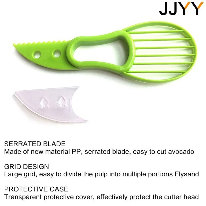 3 In 1 Avocado Slicer Cutter Corer Multi Function Fruit Peeler Tool 4