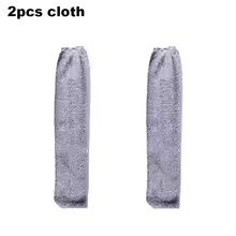 Long Handle Dust Mop Extendable Floor And Ceiling Cleaning Tool With Microfiber Pads 2