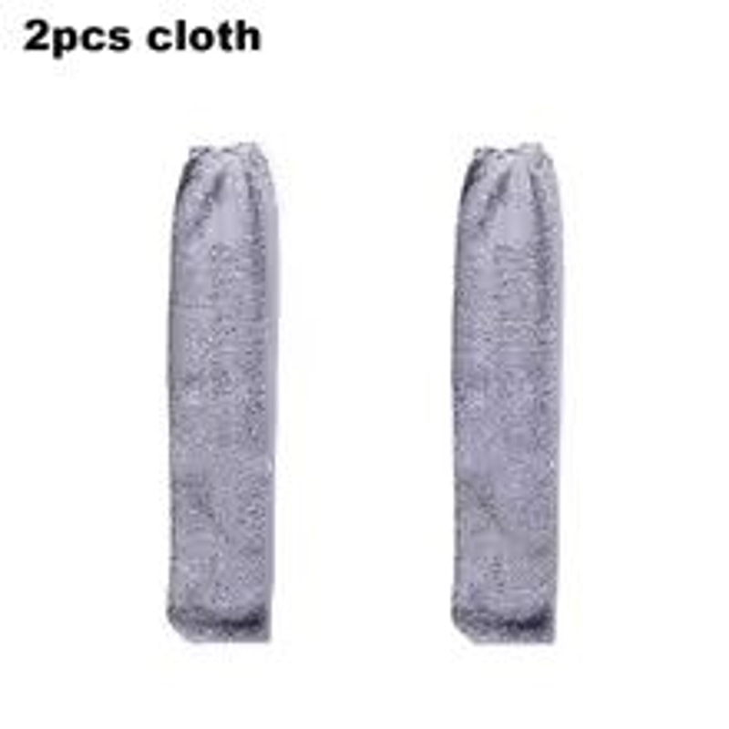 Long Handle Dust Mop Extendable Floor And Ceiling Cleaning Tool With Microfiber Pads 2