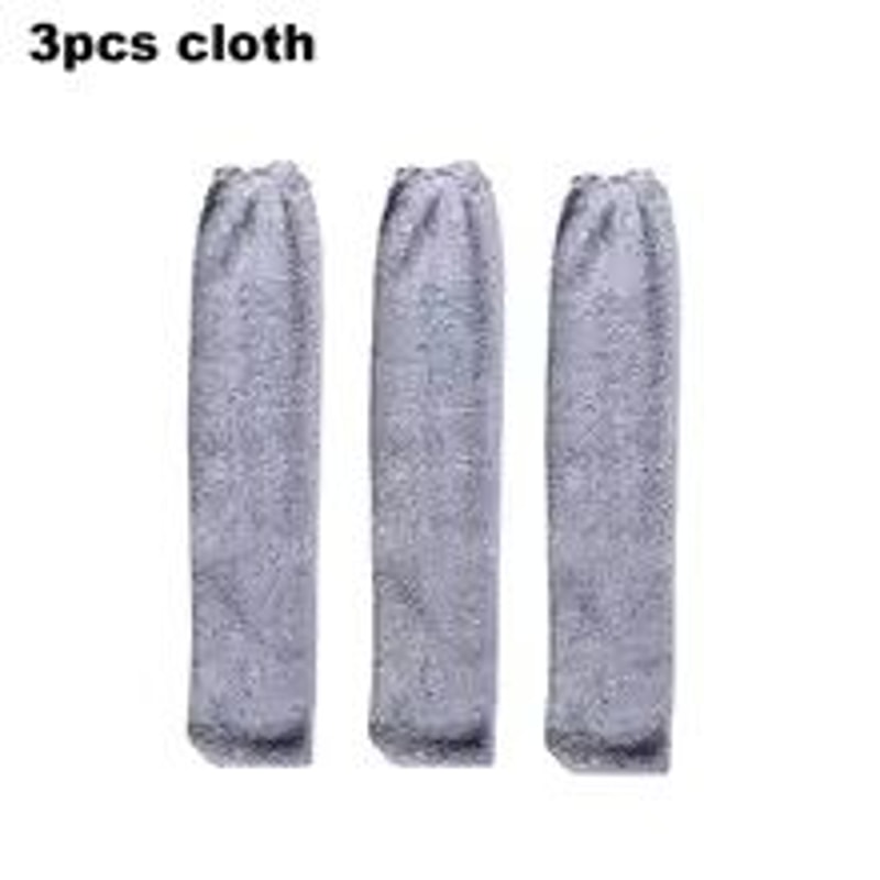 Long Handle Dust Mop Extendable Floor And Ceiling Cleaning Tool With Microfiber Pads 3