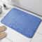 Pebble Design Bathroom Anti Slip Mat Soft Fiber Non Slip Carpet Rug 5