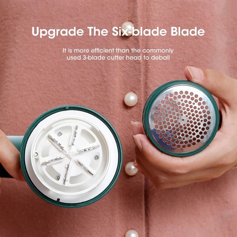 Electric Fabric Shaver Lint Remover Portable USB Clothes Fuzz Cleaner 3