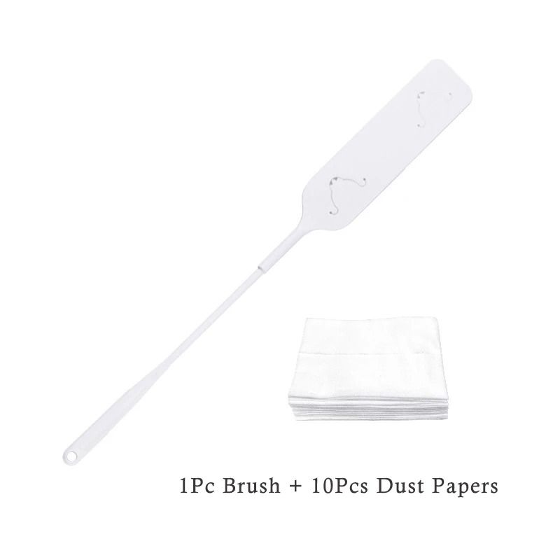Long Handle Dust Gap Cleaning Brush With Disposable Cloths Under Furniture Cleaner 4