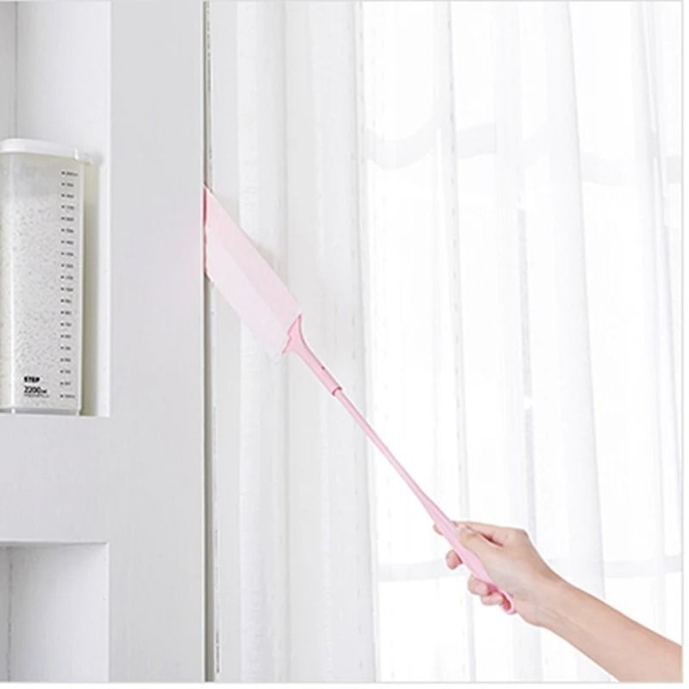 Long Handle Dust Gap Cleaning Brush With Disposable Cloths Under Furniture Cleaner 8