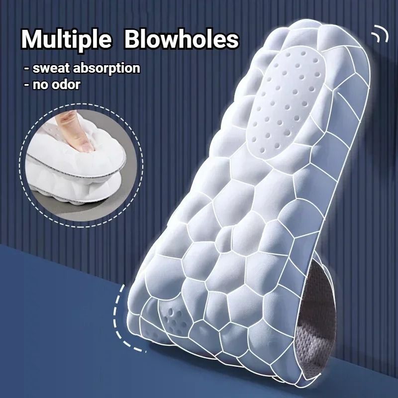 4D Latex Arch Support Insoles Soft Orthopedic Sports Comfort Shoe Inserts 12