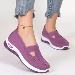 womens breathable casual sneakers lightweight non slip walking sports shoes