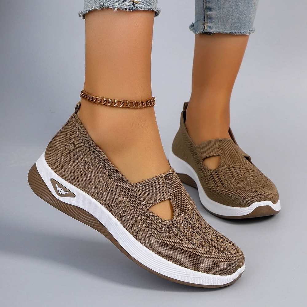Womens Breathable Casual Sneakers Lightweight Non Slip Walking Sports Shoes 10
