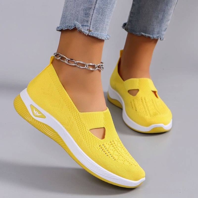 Womens Breathable Casual Sneakers Lightweight Non Slip Walking Sports Shoes 8