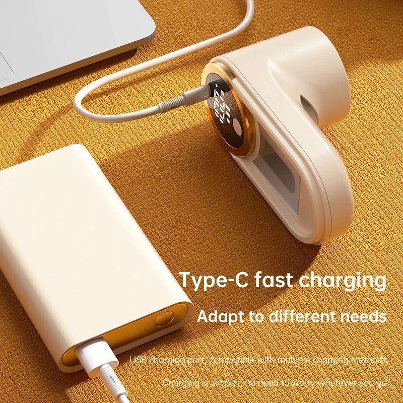 Rechargeable Fabric Shaver Lint Remover Portable Sweater Defuzzer Tool 5