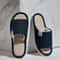 Breathable Linen Open Toe House Slippers Comfortable Indoor Summer Shoes 6