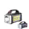 Rechargeable LED Flashlight Solar Camping Light USB Power Bank Work Lamp 4