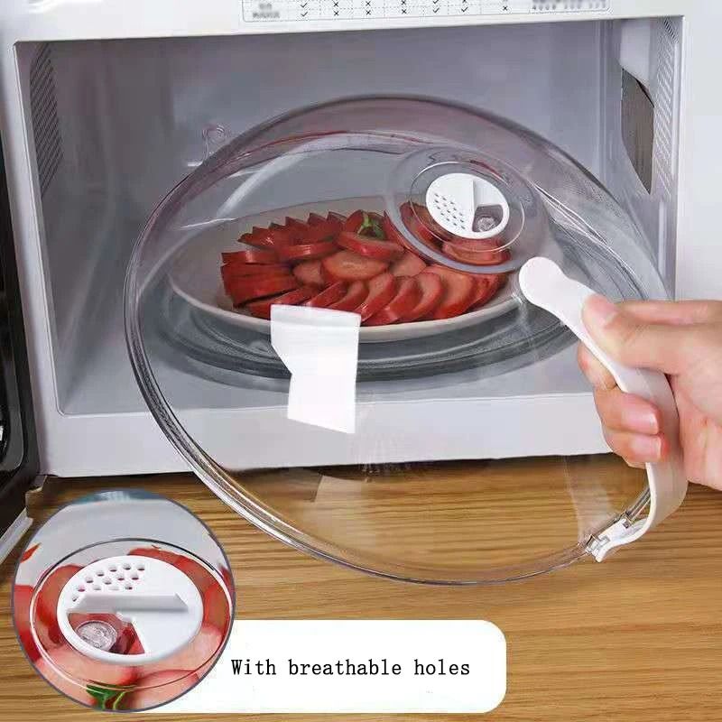 Microwave Food Cover Splash Proof Heat Resistant Splatter Guard Lid 5