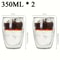 Double Wall Glass Cup Insulated Transparent Espresso Coffee And Tea Mug 2